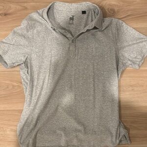 Gray Men's Polo Shirt
